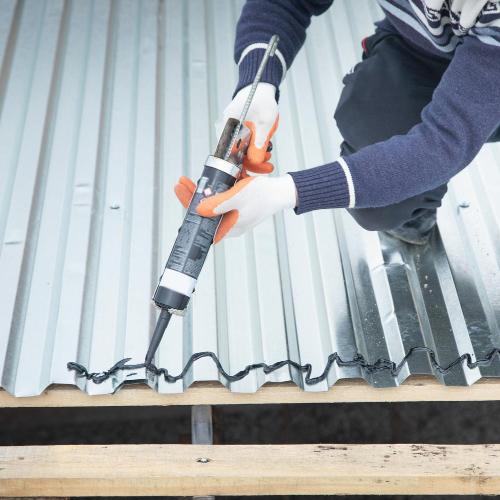 Installation d'une toiture moderne